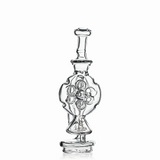 7" Swiss Hole Klein Recycler Glass Attachment for Puffco Peak & Peak Pro | Croia Glass