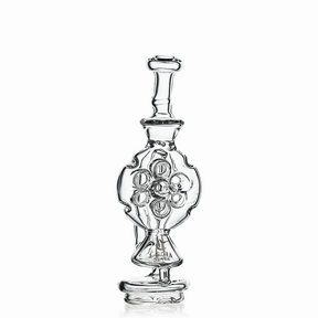 7" Swiss Hole Klein Recycler Glass Attachment for Puffco Peak & Peak Pro | Croia Glass