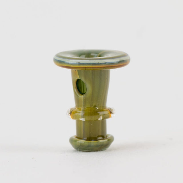 Empire Glassworks PuffCo「New Peak」與 Proxy 玻璃搖桿帽 - 復古