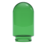 Single Green Glass Globe (Large)