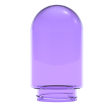 Single Purple Glass Globe (Large)