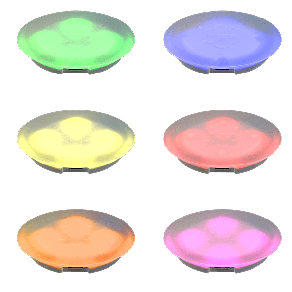 Stündenglass Kompact LED Uplight | 7 Color Modes, USB-C Rechargeable