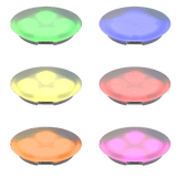 Stündenglass Kompact LED Uplight | 7 Color Modes, USB-C Rechargeable
