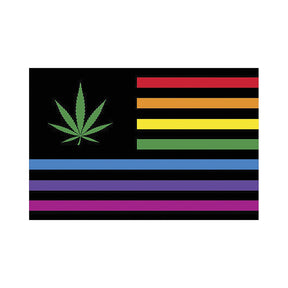 大麻與驕傲旗幟掛毯