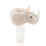 White Rhino Bowl Piece