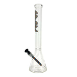 18" 5mm Classic Beaker Bong WigWag Stem Match
