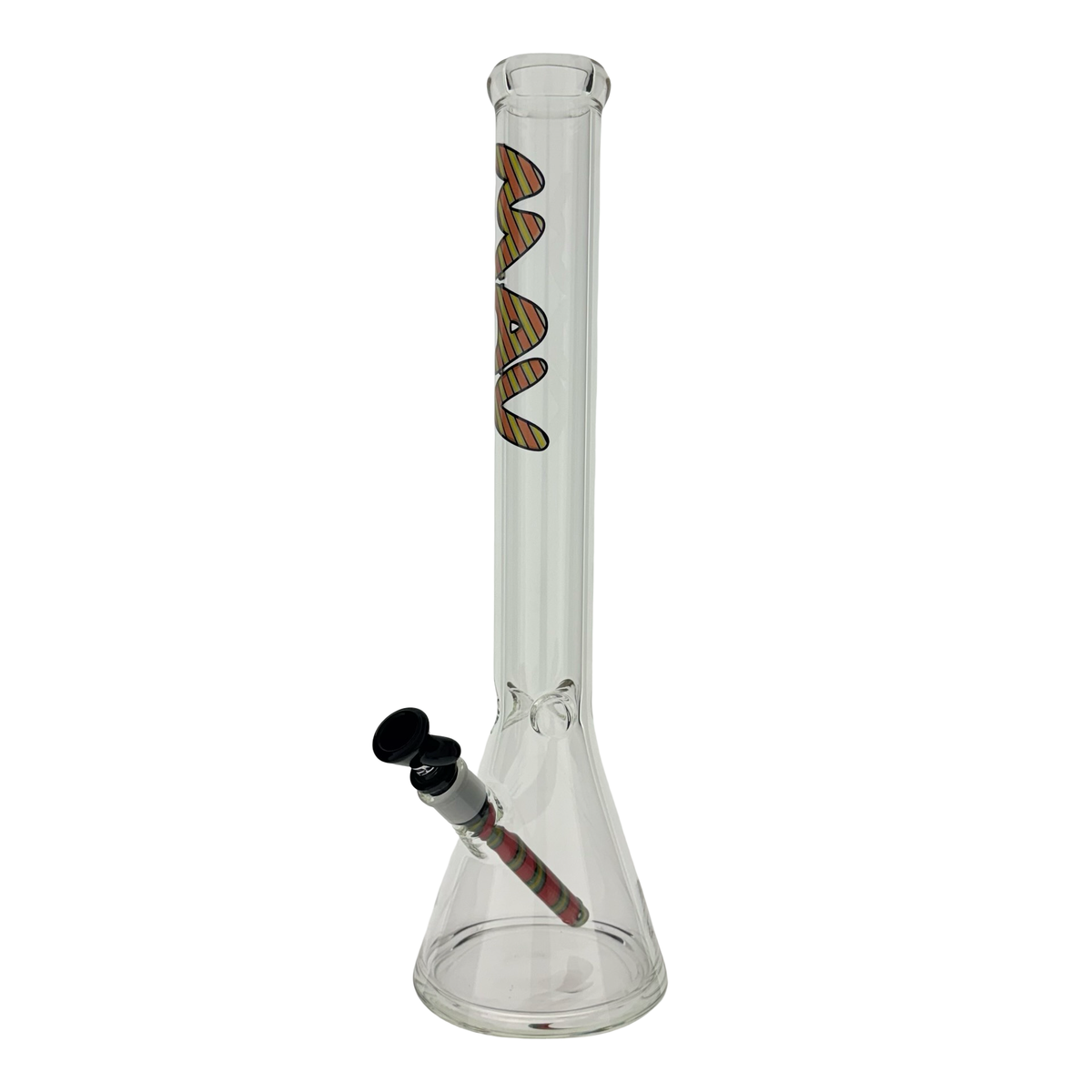 18" 5mm Classic Beaker Bong WigWag Stem Match