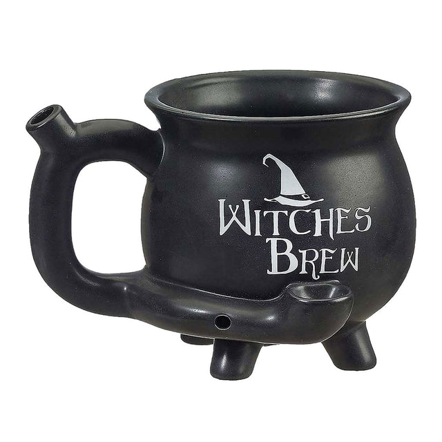 女巫魔藥坩堝造型高級燒烤與品飲煙斗馬克杯