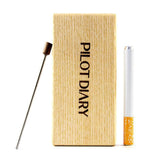 Wooden Dugout With Cleaning Tool